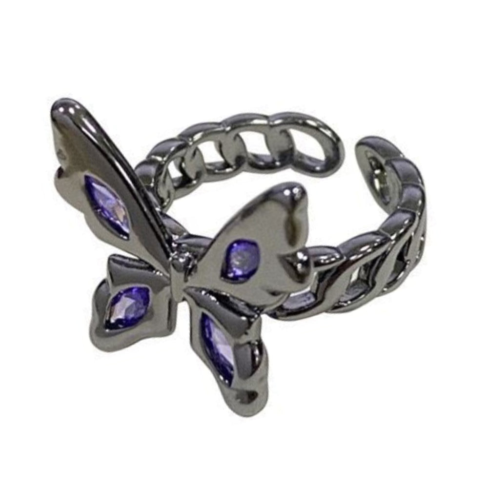 Fairy Grunge Butterfly Ring