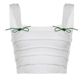 Fairycore Aesthetic Tied Cami Top