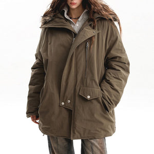 Bad Reputation Fur Trim Parka
