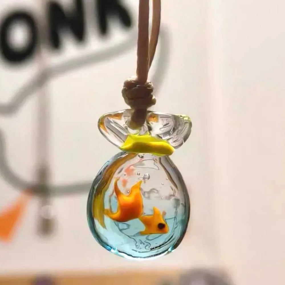 Goldfish Pendant Necklace