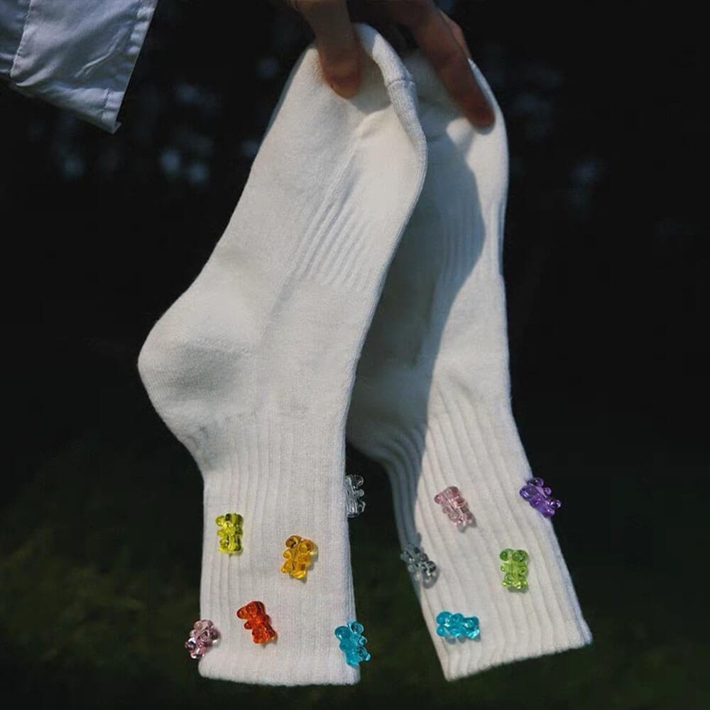 Gummy Bear Crew Socks