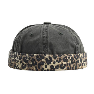 Leopard Print Docker Cap