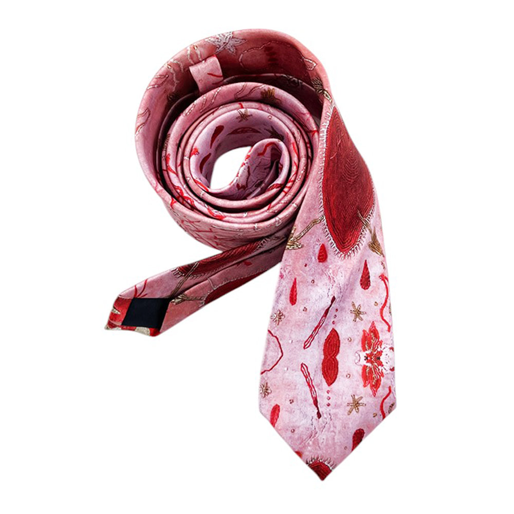 Love Is Burning Statement Tie