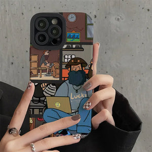 Lucky Man IPhone Case