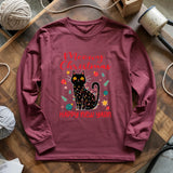 Meowy Christmas Long Sleeve T-shirt