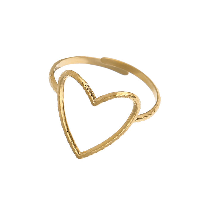Minimalist Heart Ring