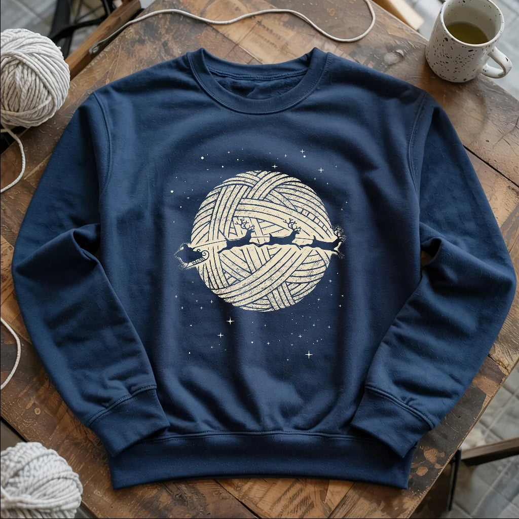 Christmas Yarn Night Sweatshirt