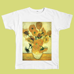 Van Gogh Sunflowers Tee