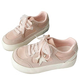 Pastel Color Star Patch Sneakers
