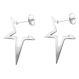 Pointed Star Earrings