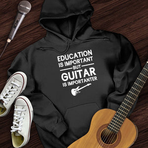 Education Is Important But Piano Is Importanter Hoodie