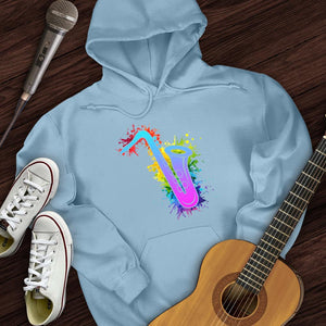Graffiti Sax Hoodie
