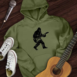 Bigfoot Playing Guitar Hoodie