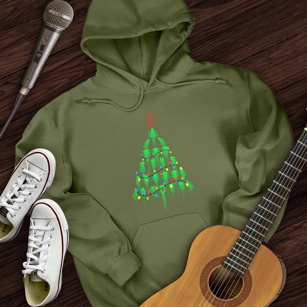 Guitar Christmas Tree Hoodie