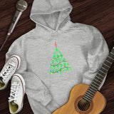 Guitar Christmas Tree Hoodie