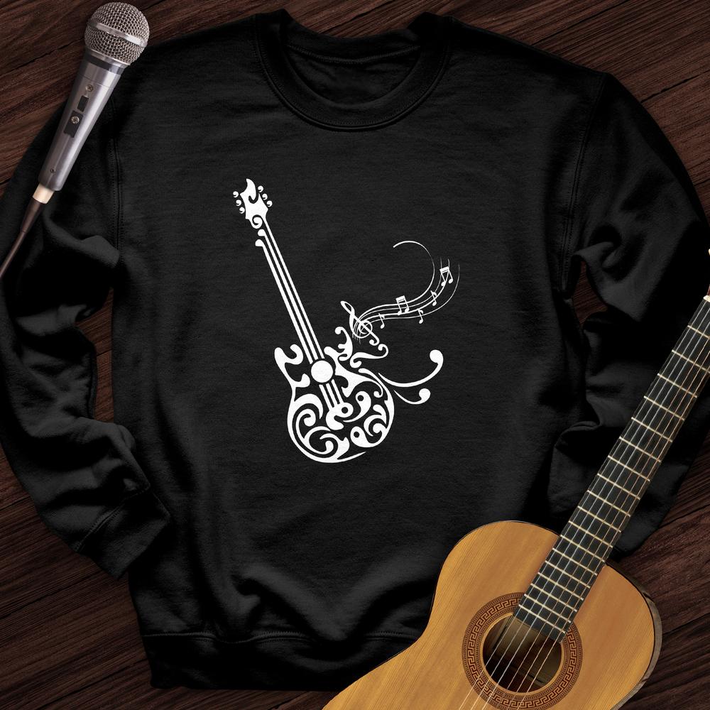 Floral Guitar Crewneck