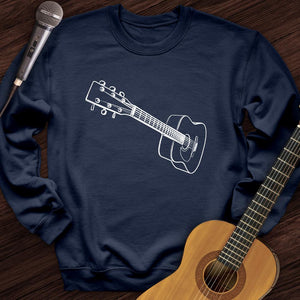 3D Guitar Crewneck
