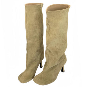 Fall Feels Cozy Slouch Knee-High Boots