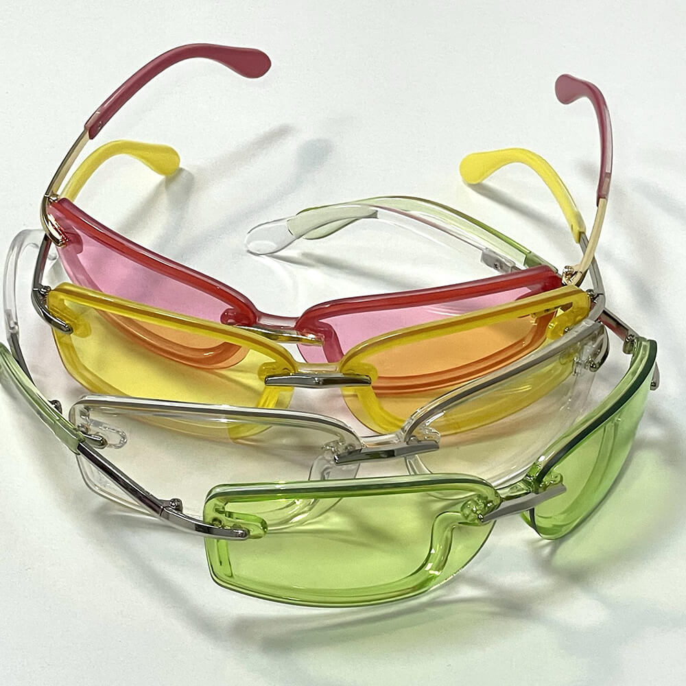 Run Your Game Rimless Sunglasses