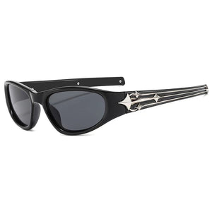 Y2K Cyber Star Sunglasses